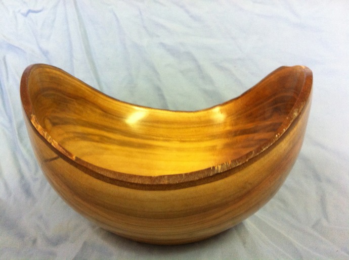 Original Cherry · natural edge bowl photograph from Four B’s Farm, 8.5 × 4.5 in