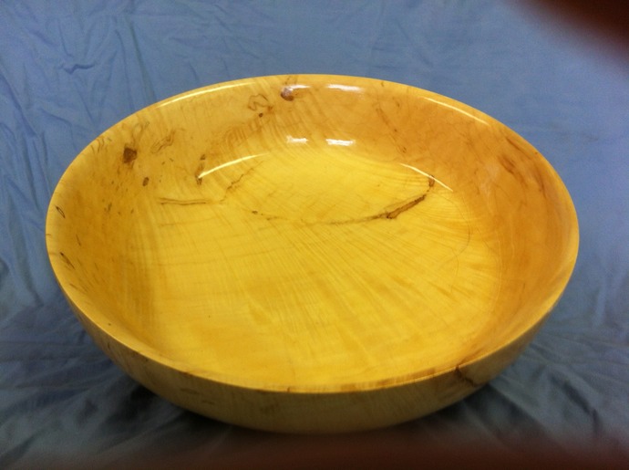Four B’s Farm chestnut bowl, original item photograph