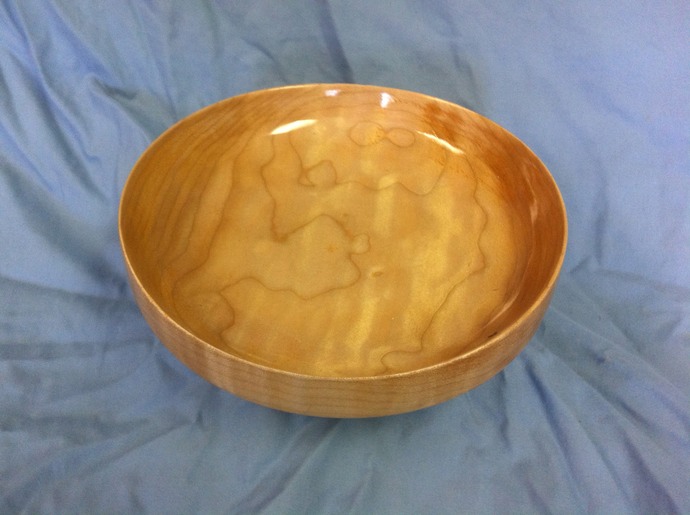 Original Maple bowl photograph from Four B’s Farm, 8 × 2 in